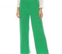 PANTALON PLISADO CON PRETINA ELASTICADA